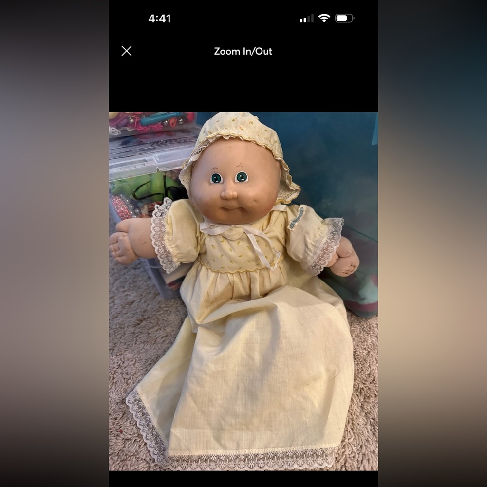 Vintage cabbage patch kids preemie doll